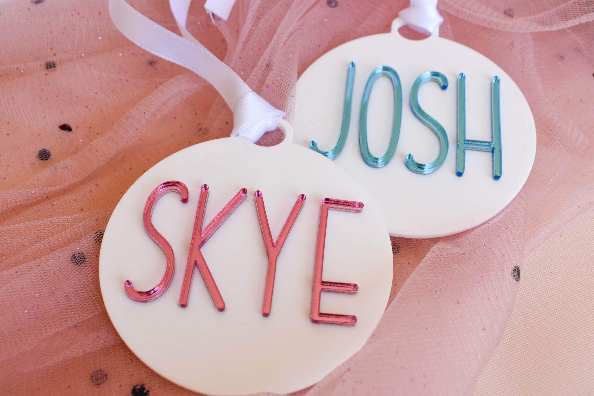 Personalised Name Bauble Ornament