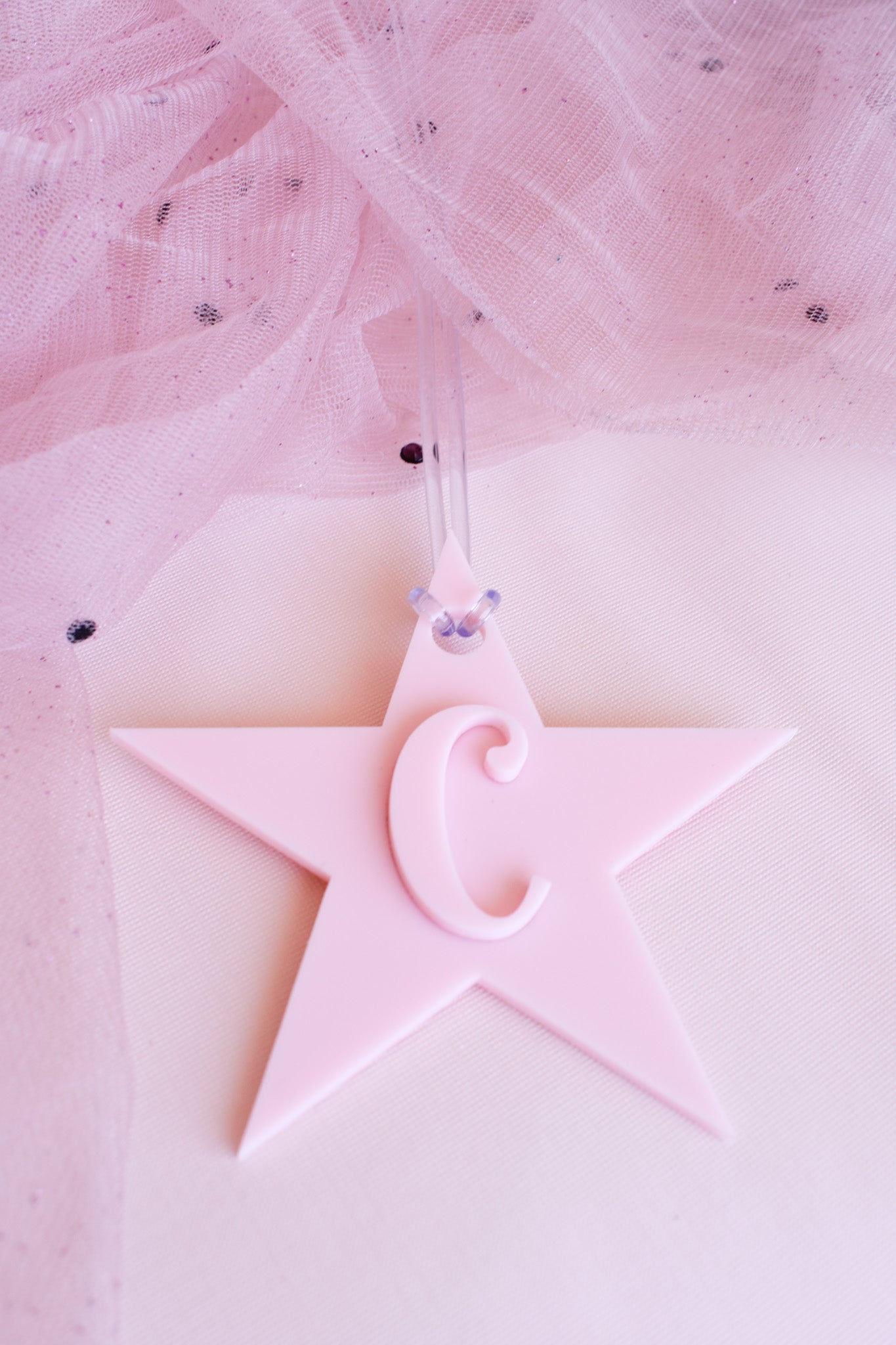 Star Initial Tag/Ornament