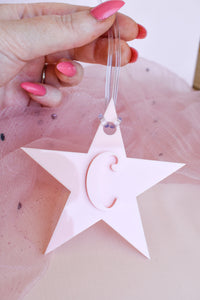 Star Initial Tag/Ornament