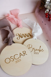 Personalised Engraved Ornament