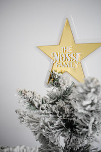 Personalised Christmas Tree Topper